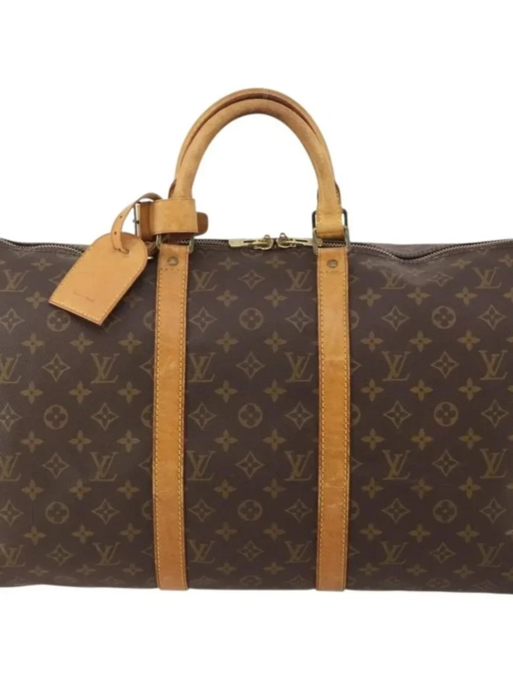 LOUIS VUITTON Monogram Keepall 50 Boston Bag M41426 LV Auth ka4255